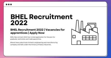 BHEL Recruitment 2022 Vacancies for apprentices Apply Now (1)