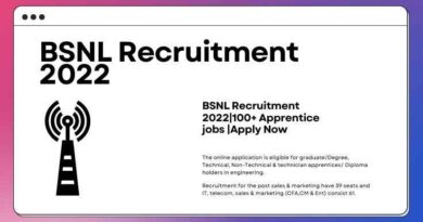 BSNL Recruitment 2022100+ Apprentice jobs Apply Now (1)