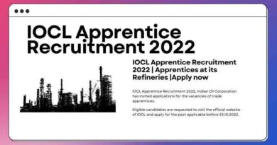 IOCL Apprentice Recruitment 2022 Apprentices at its Refineries Apply now (1)