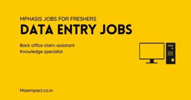 Mphasis Jobs for freshers Data entry jobs Apply now (1)