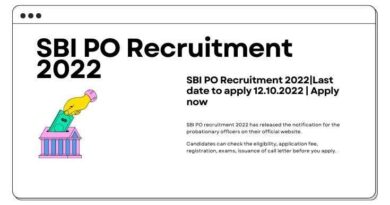 SBI PO Recruitment 2022Last date to apply 12.10.2022 Apply now (1)