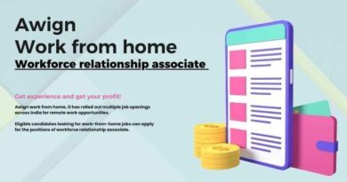 Awign work from home Workforce relationship associate Apply now (1)
