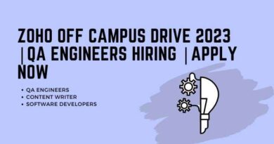 Zoho off campus drive 2023 QA Engineers hiring Apply now (1)