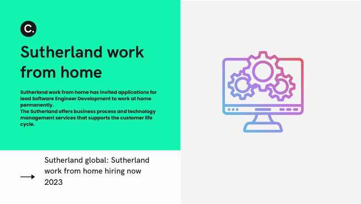 Sutherland work from home hiring now 2023