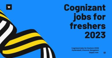 Cognizant jobs for freshers 2023 Hyderabad, Chennai, Bangalore Apply now (1)