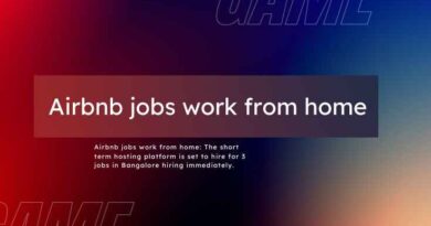 3 best Airbnb jobs work from home in Bangalore hiring immediately apply now (1)