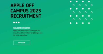Apple off campus 2023 recruitment for freshers for QE Engineer (B. Sc) Apply now (1)