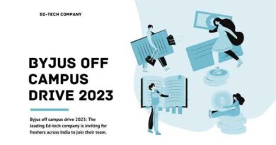 BYJUs off campus drive 2023 for business development associate apply now (1)