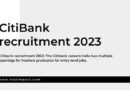 CitiBank recruitment 2023 Freshers jobs in Chennai Backend post apply now (1)