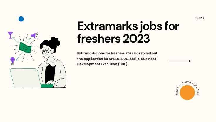 Extramarks jobs for freshers 2023BDA jobs vacancy (noida)Apply now (1)