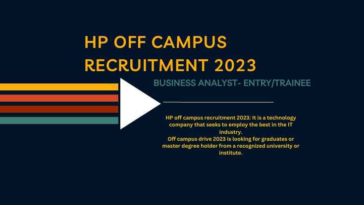 HP Off campus recruitment 2023 hiring for business analyst apply now (1)