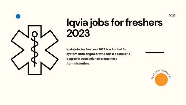 Iqvia jobs for freshers 2023 for Bangalore Systems Data Engineer apply now (1)