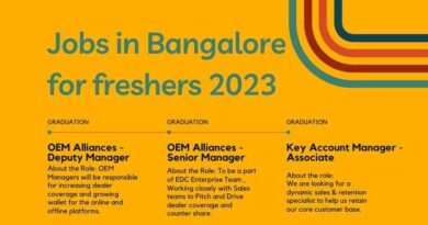 Jobs in Bangalore for freshers 2023 hiring for various roles apply now (1)