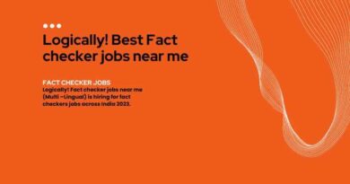 Logically! Best Fact checker jobs near me Rs 15000m 2023 (Hiring now) (1)