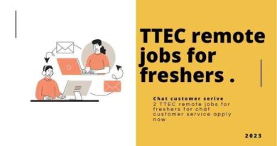 2 TTEC remote jobs for freshers for chat customer service apply now (1)