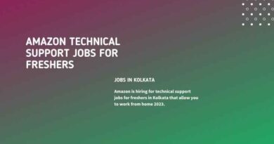 Amazon technical support jobs for freshers in Kolkata hiring now 2023 (1)