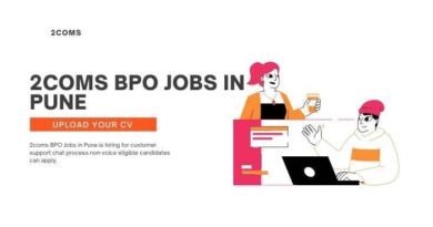2coms BPO jobs in Pune for customer support chat process apply now (1)