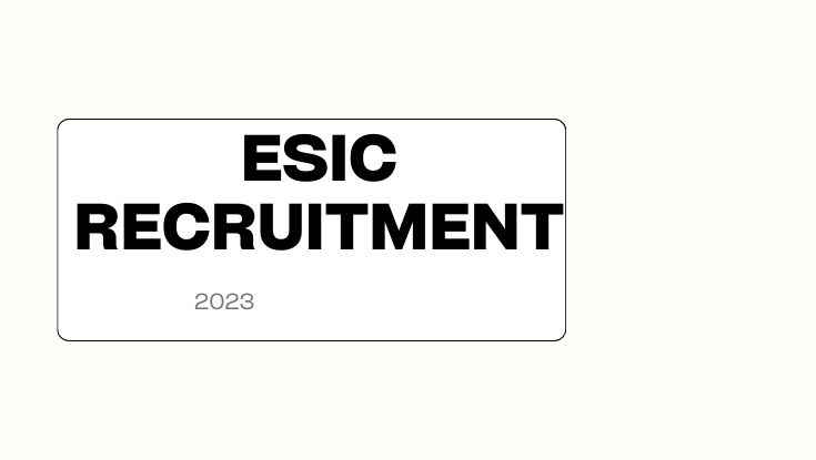 ESIC Recruitment 2023 for Senior Resident Notification apply online (1)