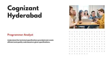 1 Best Cognizant Hyderabad jobs for freshers hiring Analyst apply now (1)