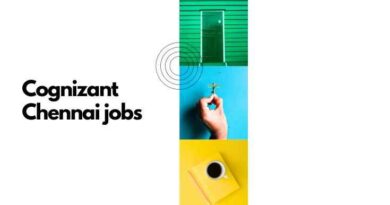 8 Best Cognizant Chennai jobs hiring B.TechB.E. apply now 2023 (1)