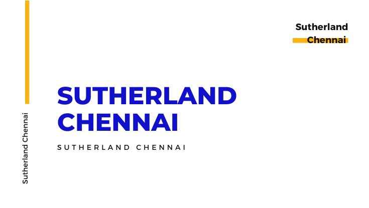 Sutherland Chennai work from home jobs (Chennai) TN, India apply now (1)